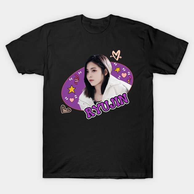 ITZY RYUJIN! T-Shirt by wennstore